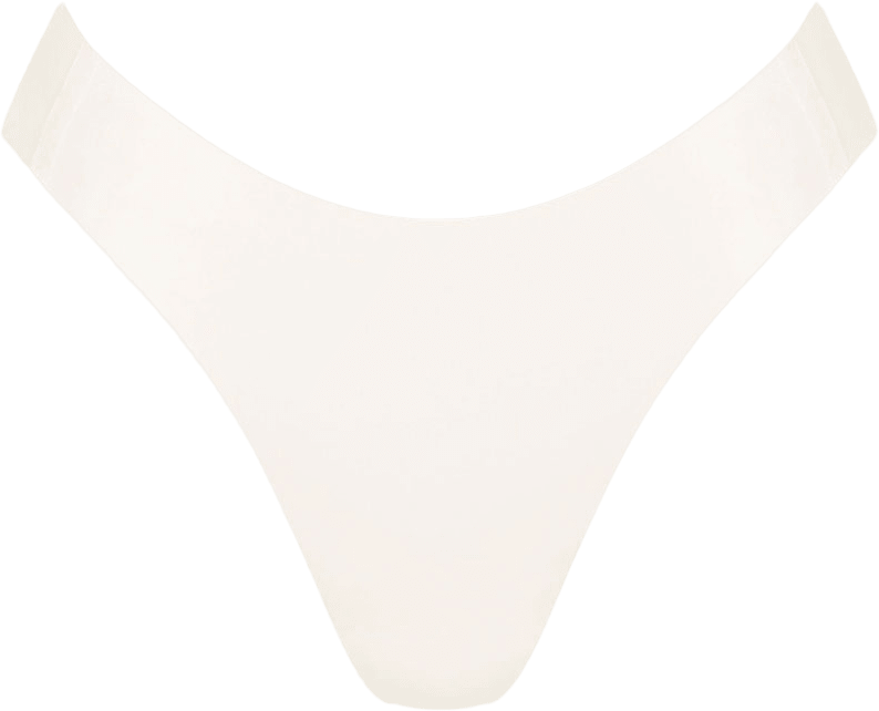 ZERO Feel 2.0 High leg, från Sloggi, i färgen Silk White.