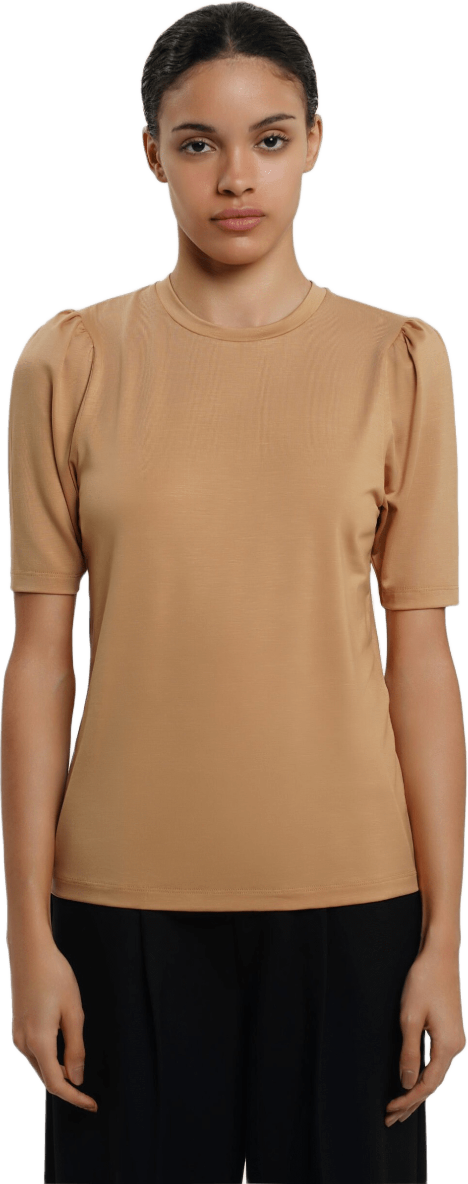 Tu Puff Top - Camel, från Residus, i färgen beige.