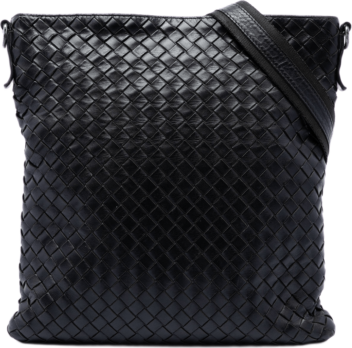 Bottega Veneta Nappa Intrecciato Vn Crossbody, från Luxclusif, i färgen svart.