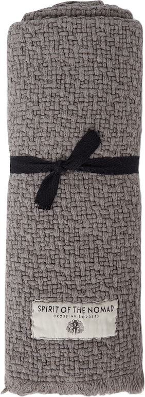 Badrumsmatta 60x120 cm, från Spirit of the Nomad, i färgen misty grey.