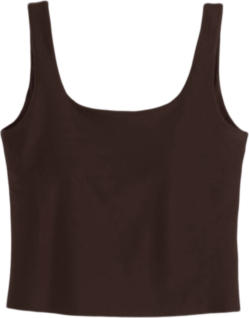 Shimmer Singlet, från aim'n, i färgen chocolate.