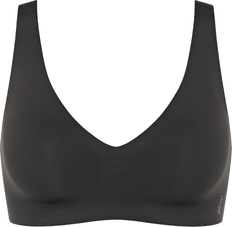 ZERO Feel 2.0 Soft Bra, från Sloggi, i färgen Black.