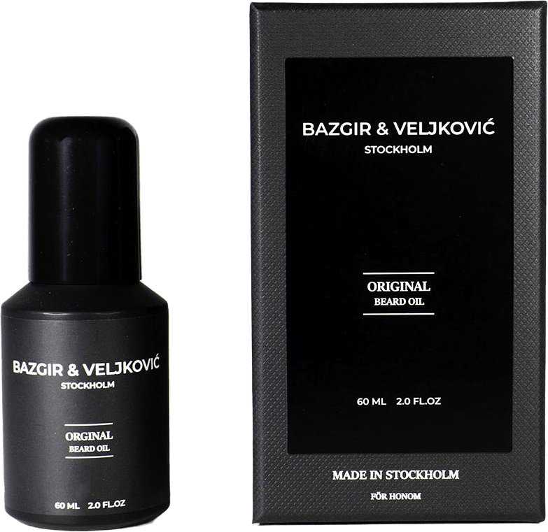 Original, Beard Oil, från Bazgir & Veljkovic.