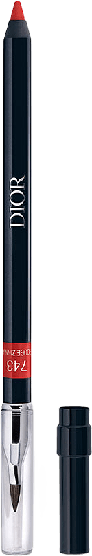 Rouge Dior Contour No-Transfer Lip Liner Pencil, från DIOR, i färgen Rouge Zinnia.