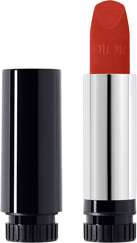 Rouge Dior Lipstick Velvet - Refill, från DIOR, i färgen Fahrenheit.