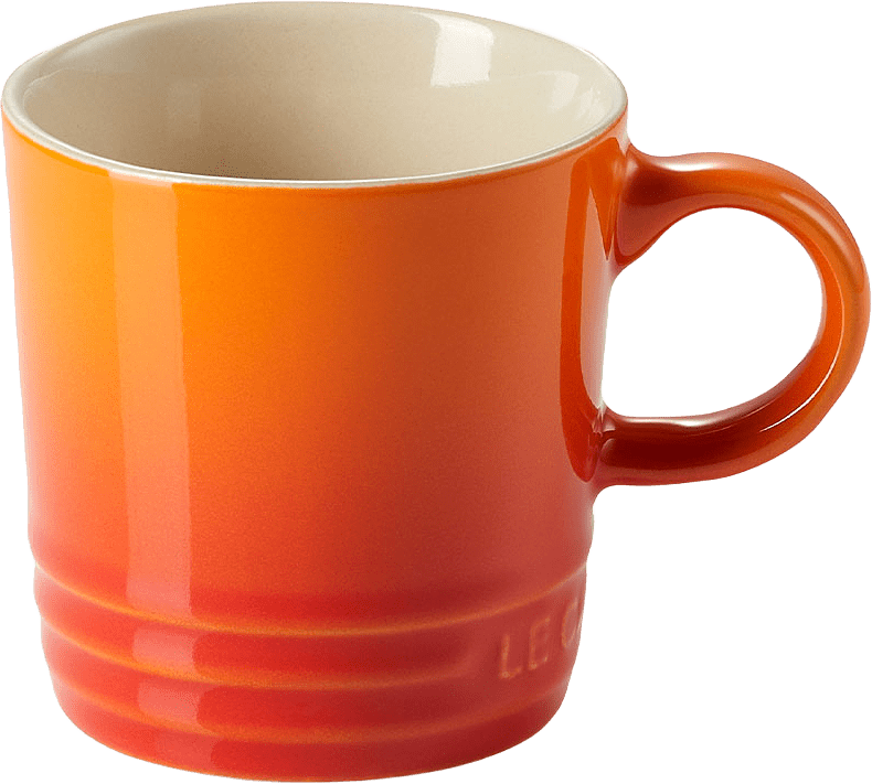 Espressokopp 100 ml Stengods Volcanic, från Le Creuset, i färgen Volcanic.