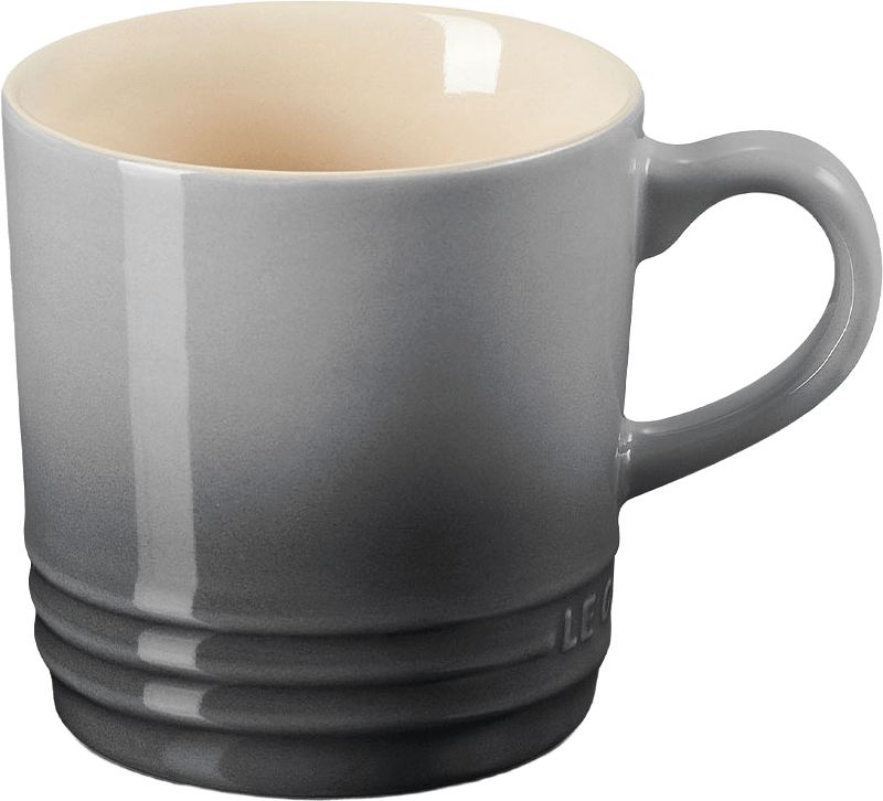 Espressokopp 100 ml Stengods Flint, från Le Creuset, i färgen Flint.