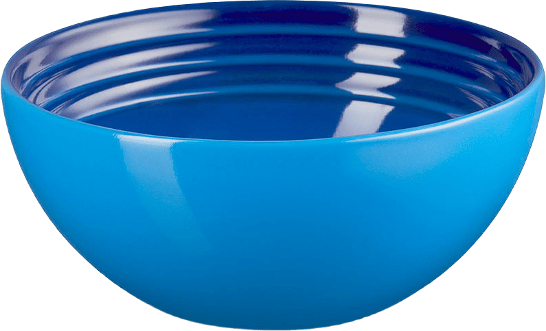 Snackskål Signature stengods 12 cm Azure Blue, från Le Creuset, i färgen Azure Blue.