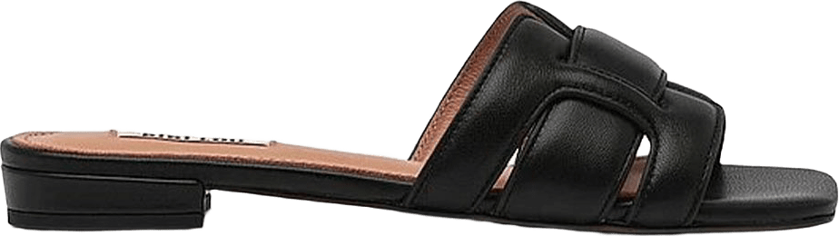 Sandals HOLLY FLAT, från Bibi Lou, i färgen Negro.