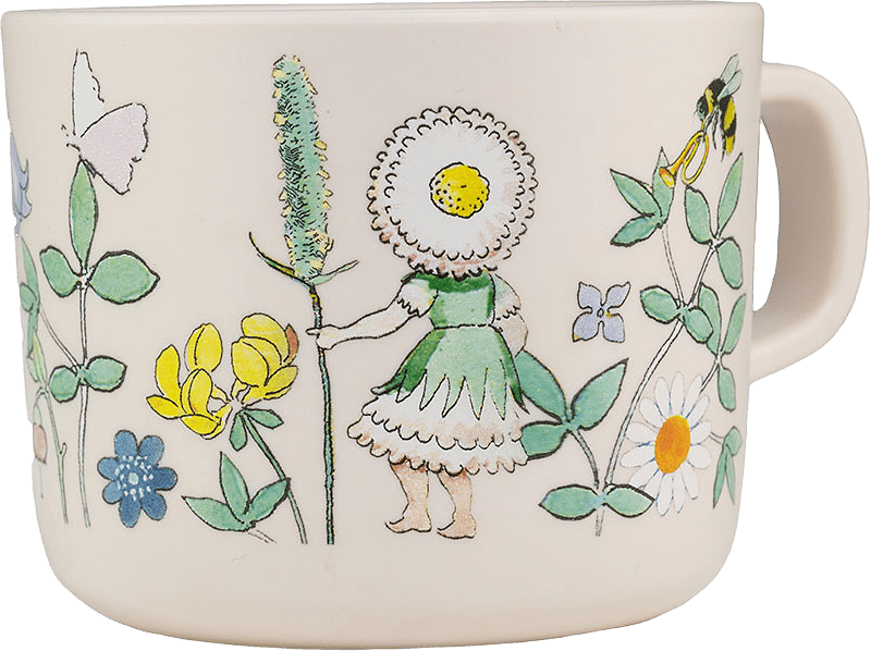 Beskow Blomsterfesten, Mugg med handtag