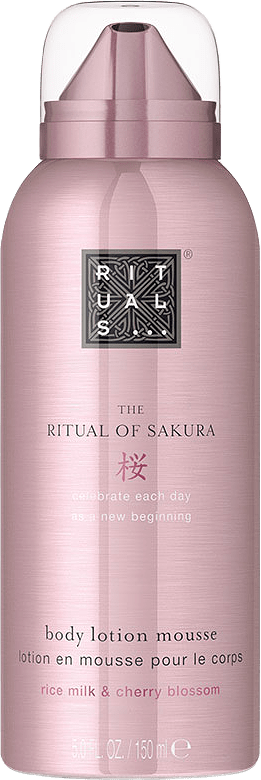 The Ritual of Sakura Body Lotion Mousse, från Rituals.