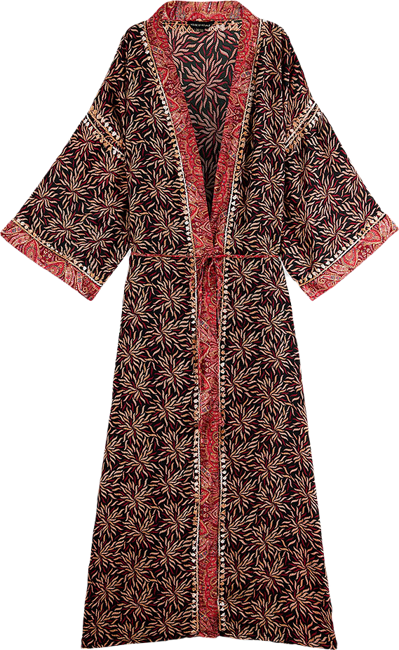 RITUALS Jaypur Saree Kimono Long, från Rituals, i färgen Dark Flower.