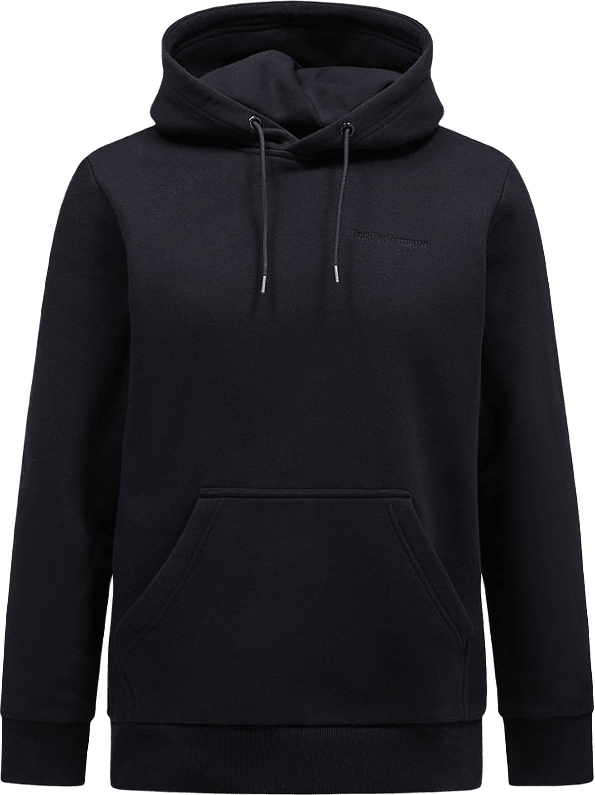 M Original Small Logo Hood, från Peak Performance, i färgen Black.