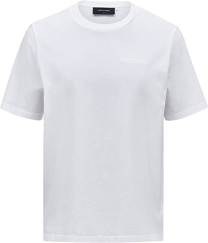 M Original Small Logo Tee, från Peak Performance, i färgen Offwhite.