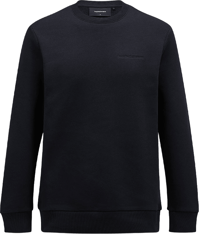 M Original Small Logo Crew, från Peak Performance, i färgen Black.
