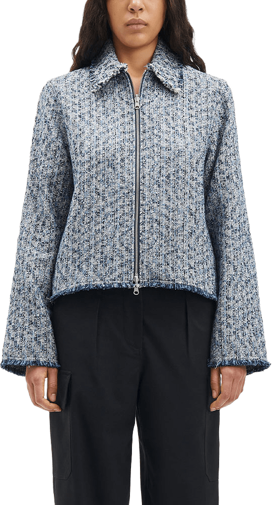 Salylo jacka 14660, från SAMSOE SAMSOE, i färgen Stonewash Melange.