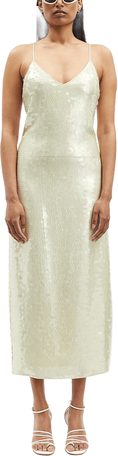 Sally Dress 15284, från SAMSOE SAMSOE, i färgen Pear Sorbet.