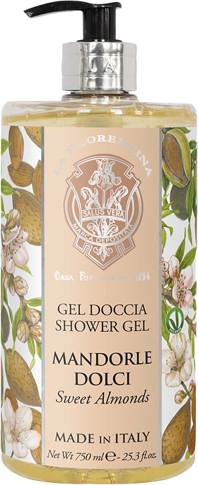 Shower Gel Sweet Almond, från La Florentina.
