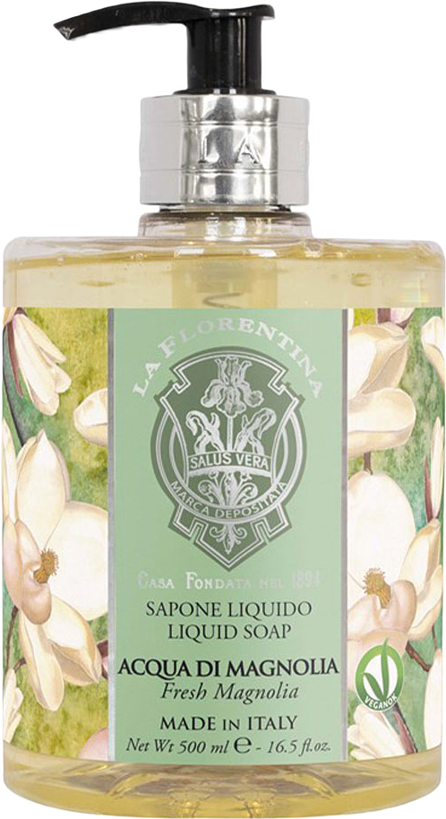 Handtvål Flytande Fresh Magnolia, från La Florentina.