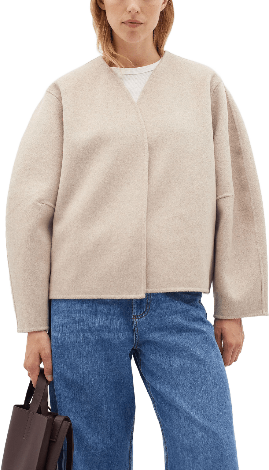 TillaIW Jacket, från Inwear, i färgen French Nougat.