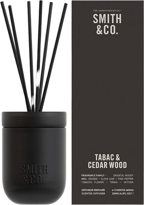 Diffuser /Doftpinnar Tabac & Cedarwood, från Smith & Co.