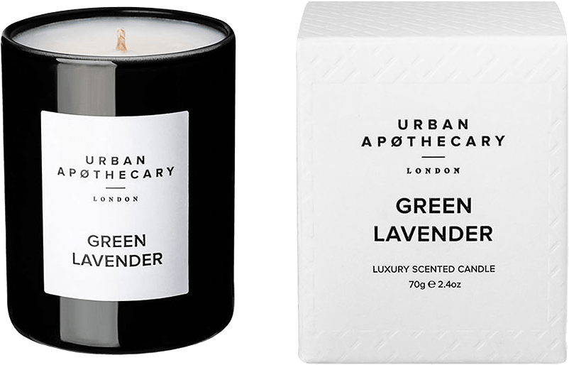 Doftljus Green Lavender, från URBAN APØTHECARY, i färgen 15tim.