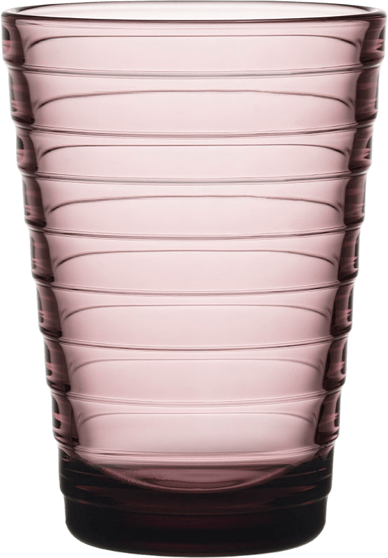 Aino Aalto Glas 33Cl Ljung 2St, från Iittala, i färgen Ljung.