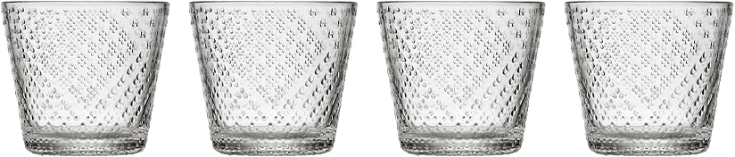 Tundra Glas 29Cl Klar 4St, från Iittala, i färgen Klar.