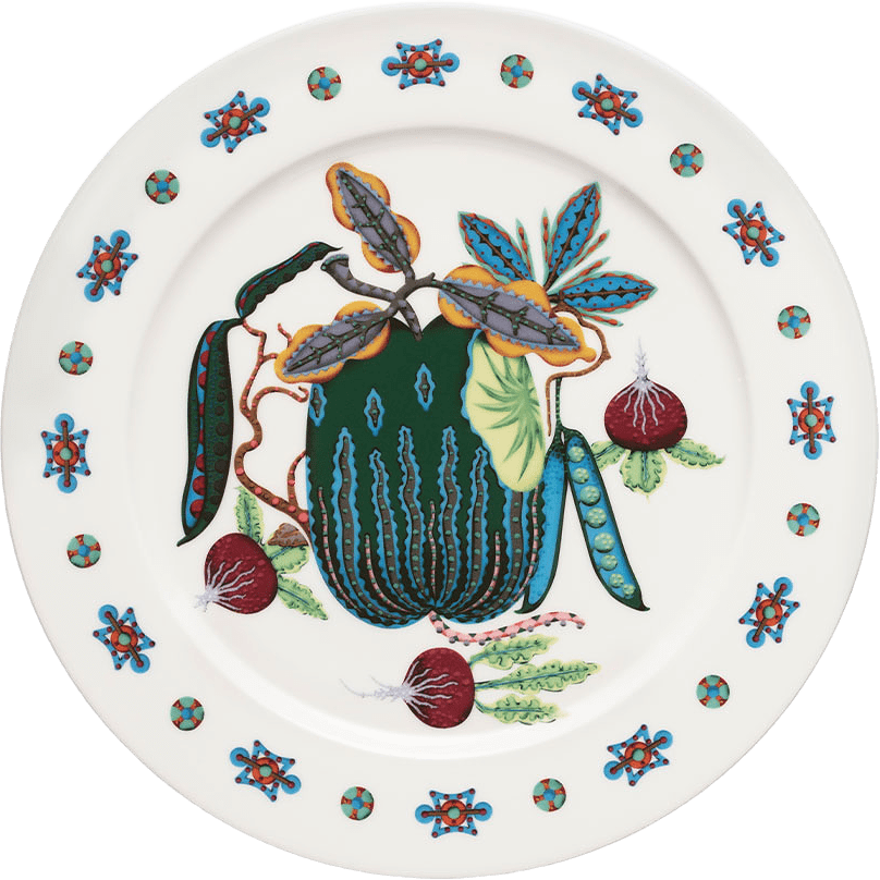 Taika Tallrik 27Cm Sato, från Iittala, i färgen Flerfärgad.