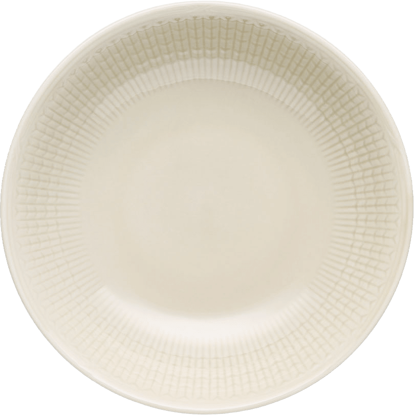 Swedish Grace Tallrik Djup 19Cm Havre, från Rörstrand, i färgen Beige.