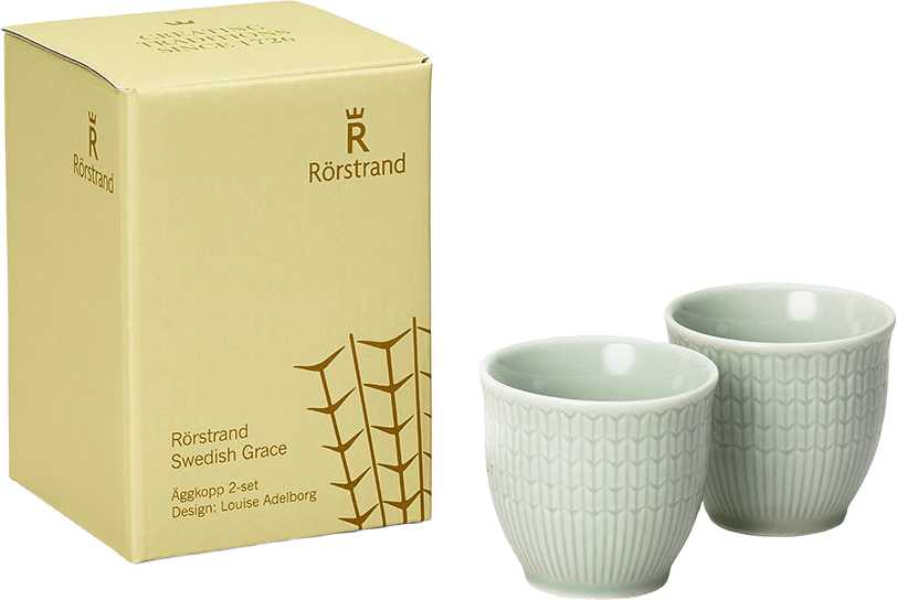 Swedish Grace Ägg Kopp 4Cl Äng 2St