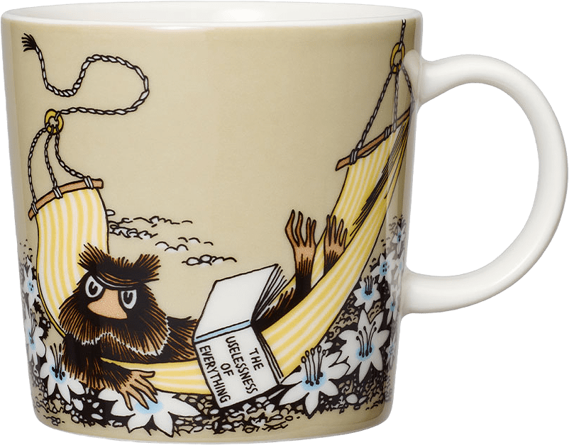 Mumin Mugg 0,3L Bisamråttan Beige