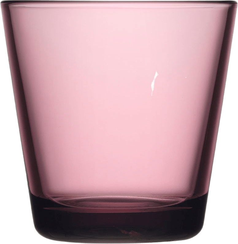 Kartio Glas 21Cl Ljung 2St, från Iittala, i färgen Ljung.