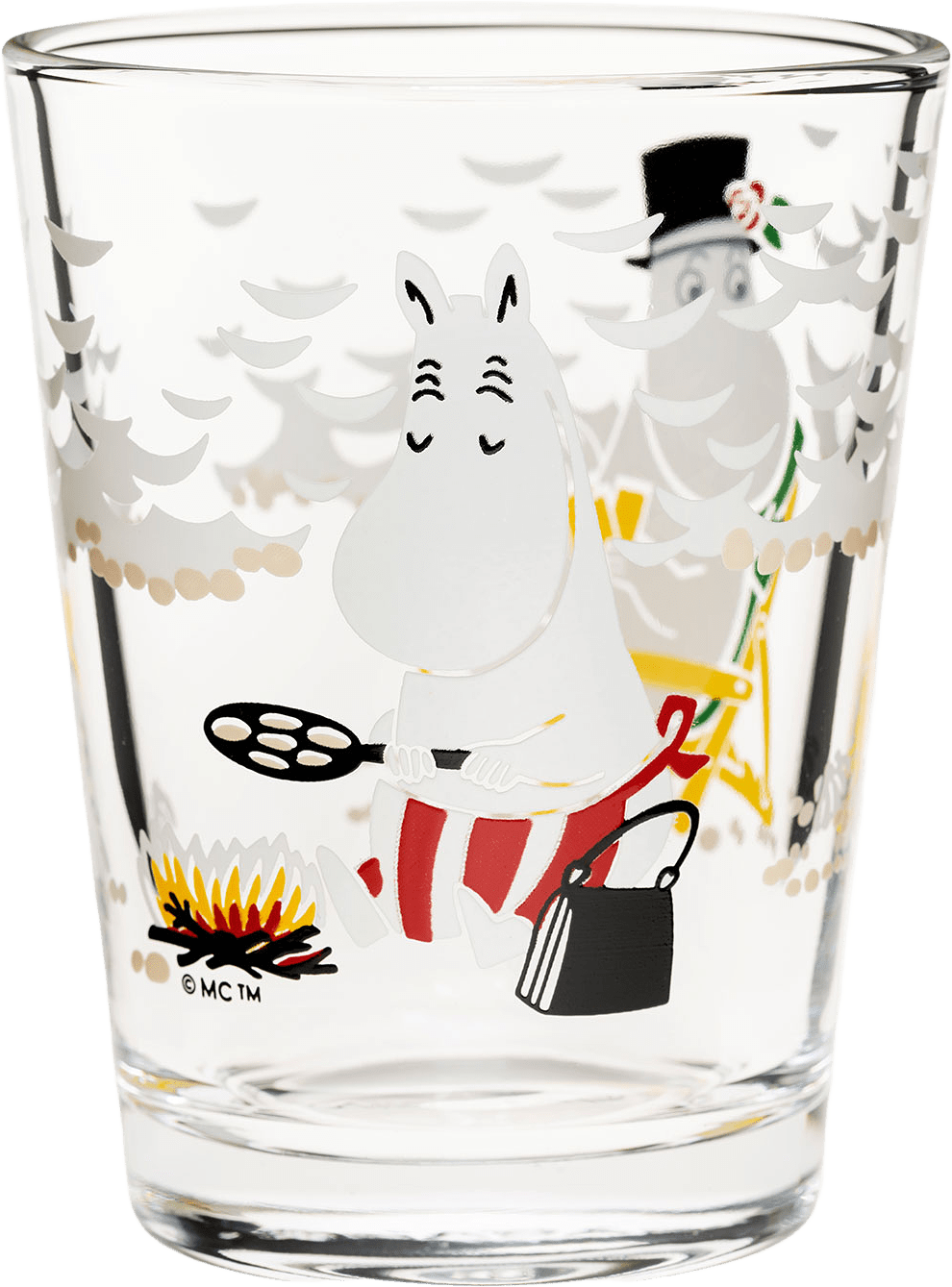 Mumin Glas 22Cl Tillsammans, från Arabia, i färgen Flerfärgad.