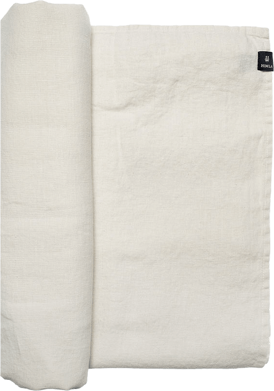 Sunshine Linneduk Fog 145x330 cm, från Himla, i färgen Fog.