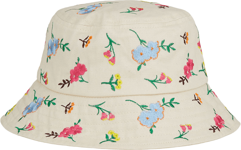 Amelia Bucket Hat, från Becksöndergaard, i färgen Birch White.