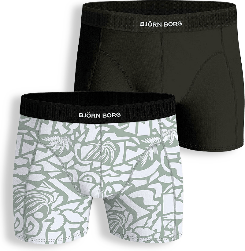 Premium Cotton Stretch Boxer 2-Pack