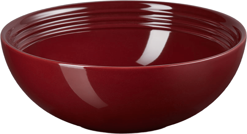 Signature serveringsskål 24 cm, från Le Creuset, i färgen Garnet.