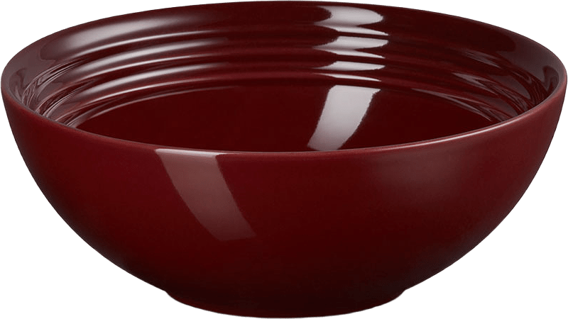 Djup tallrik Signature stengods 16 cm, från Le Creuset, i färgen Garnet.