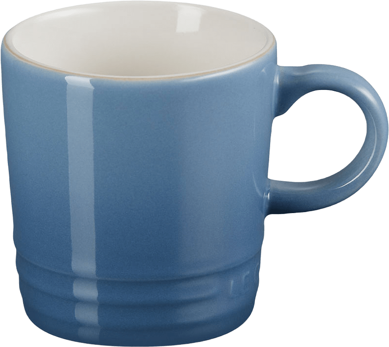Espressokopp stengods 100 ml Chambray, från Le Creuset, i färgen Chambray.