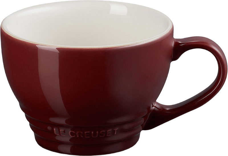 Jumbokopp stengods 400ml, från Le Creuset, i färgen Garnet.