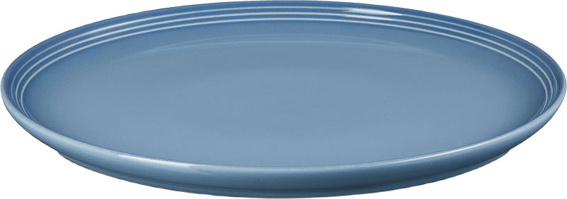 Coupe middagstallrik stengods 27 cm Chambray, från Le Creuset, i färgen Chambray.