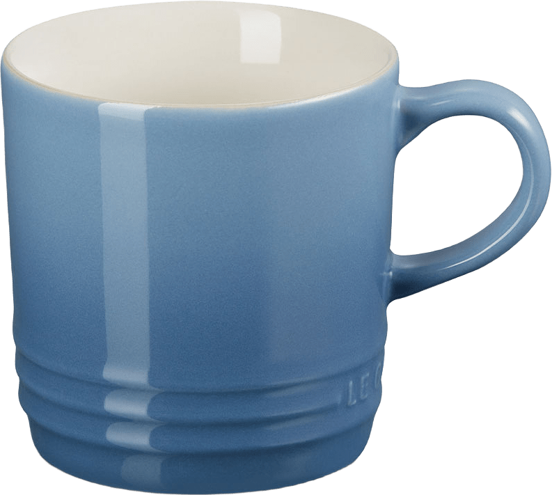 Kaffemugg stengods 200ml Chambray, från Le Creuset, i färgen Chambray.