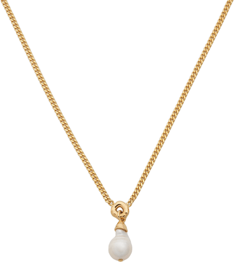 Mary Necklace Gold, från Syster P, i färgen Gold.