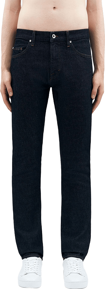 Des Jeans, från Tiger of Sweden, i färgen Midnight Blue.