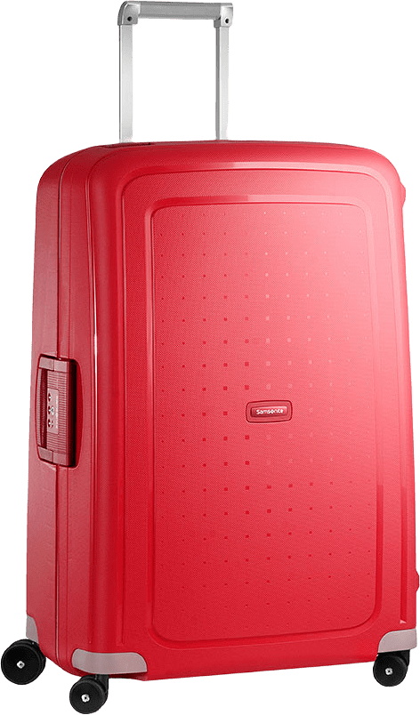 S´cure resväska spinner 75 cm, från Samsonite, i färgen Crimson Red.