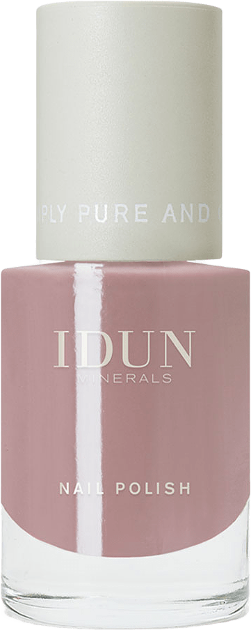 Nail polish, från IDUN Minerals, i färgen Rökkvarts.