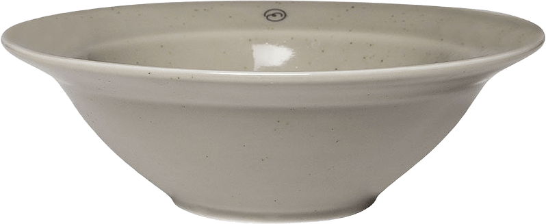 Skål porslin, från ERNST, i färgen Sand.