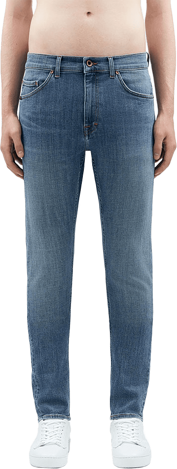 Evolve Jeans, från Tiger of Sweden, i färgen Dust Blue.