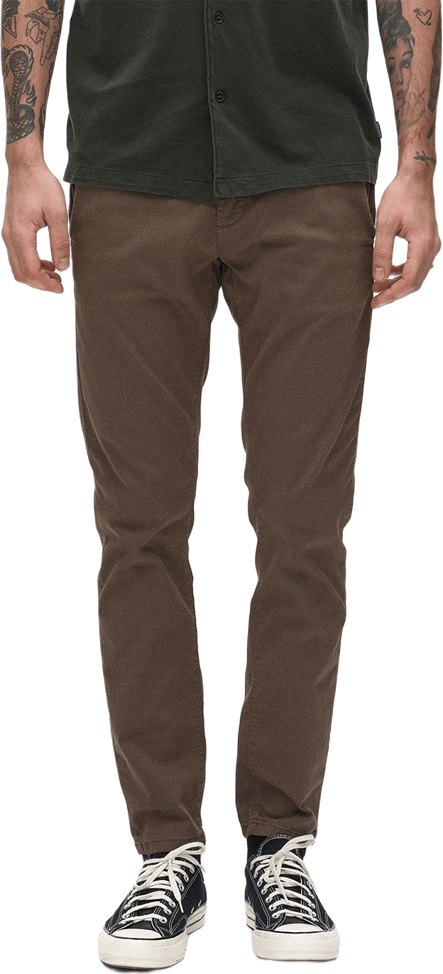 Paul K3280 Dale Chino Pants, från GABBA, i färgen Crocodile.